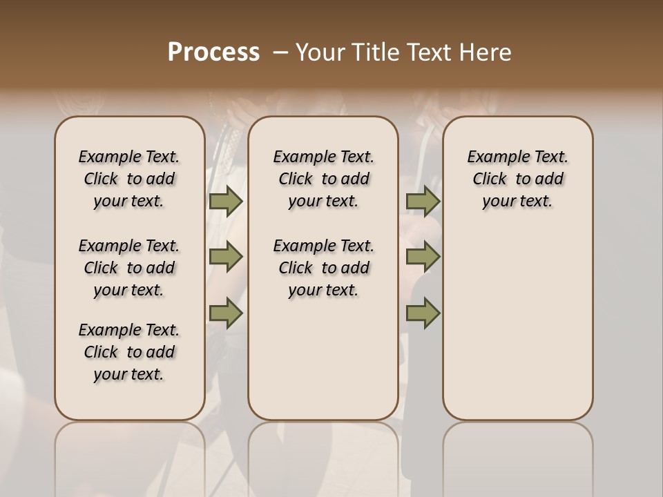 Communication Stage Microphone PowerPoint Template