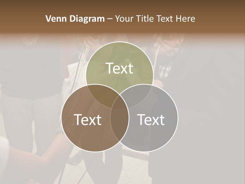 Communication Stage Microphone PowerPoint Template