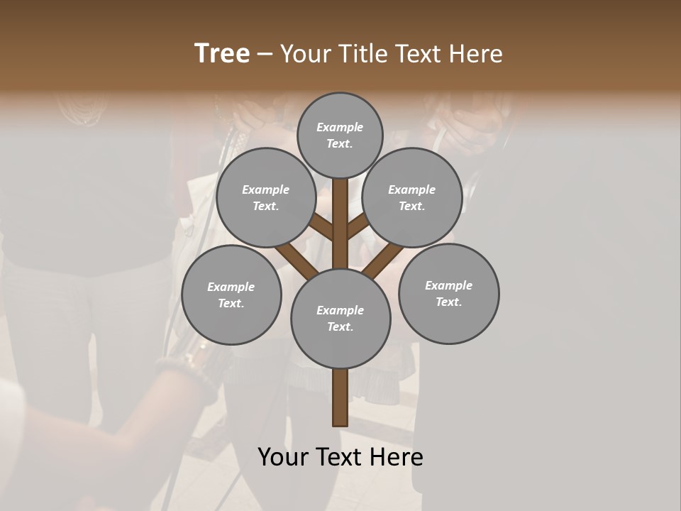 Communication Stage Microphone PowerPoint Template
