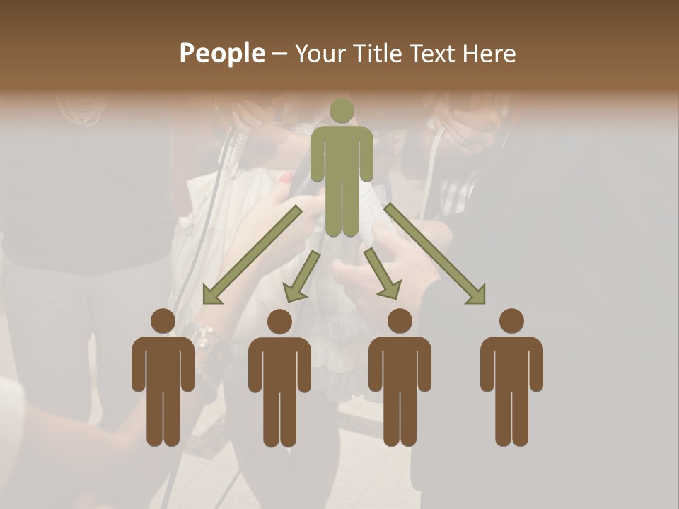 Communication Stage Microphone PowerPoint Template