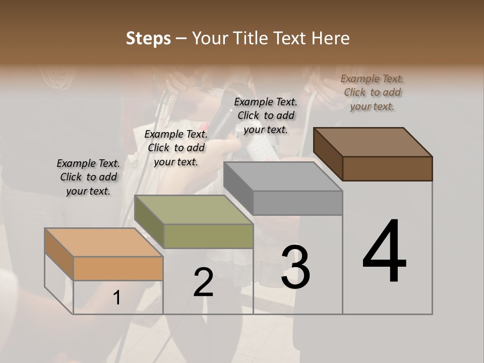 Communication Stage Microphone PowerPoint Template