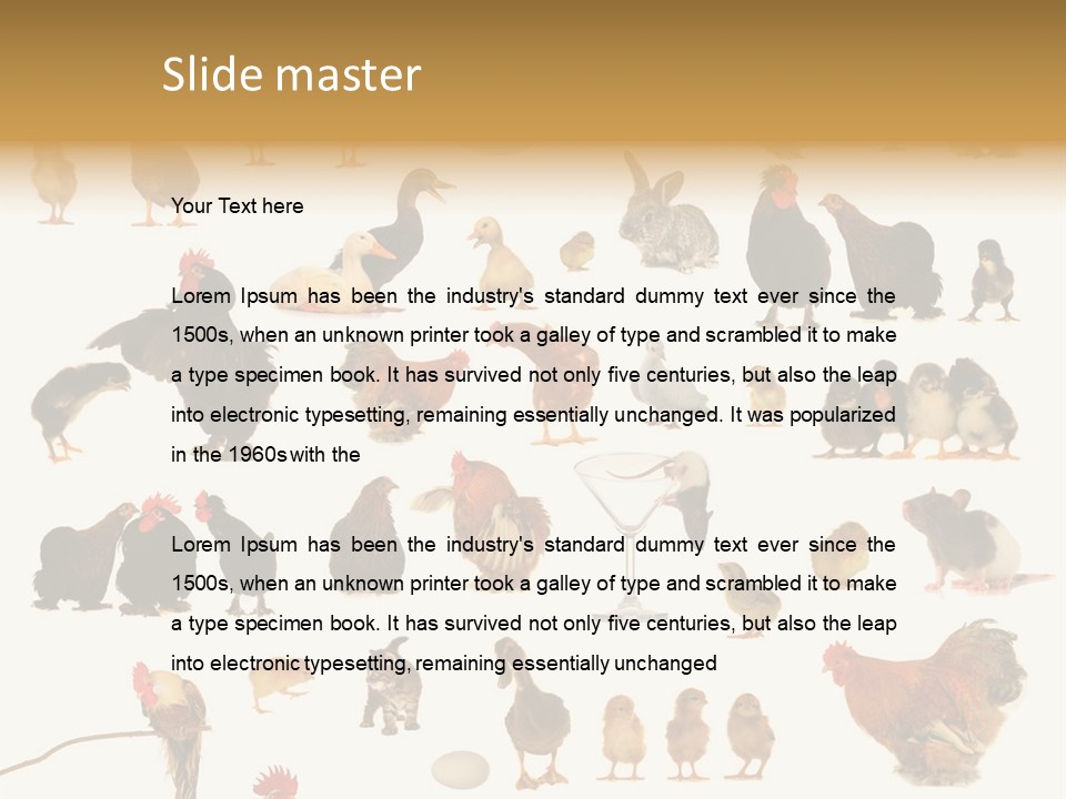 Glass Holiday Interesting PowerPoint Template