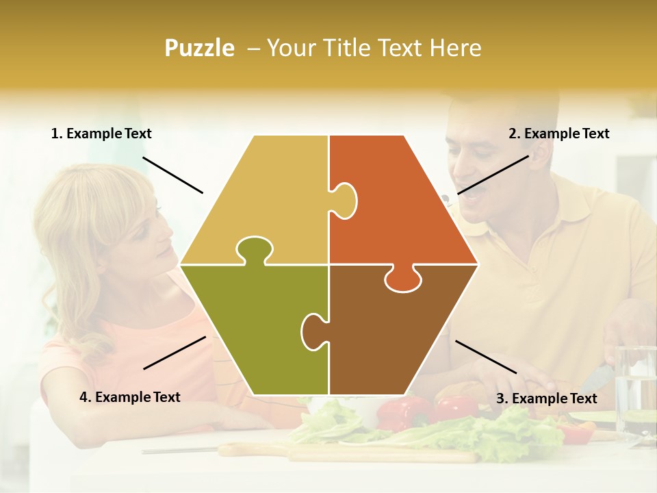 Girl Relationship Cutting PowerPoint Template