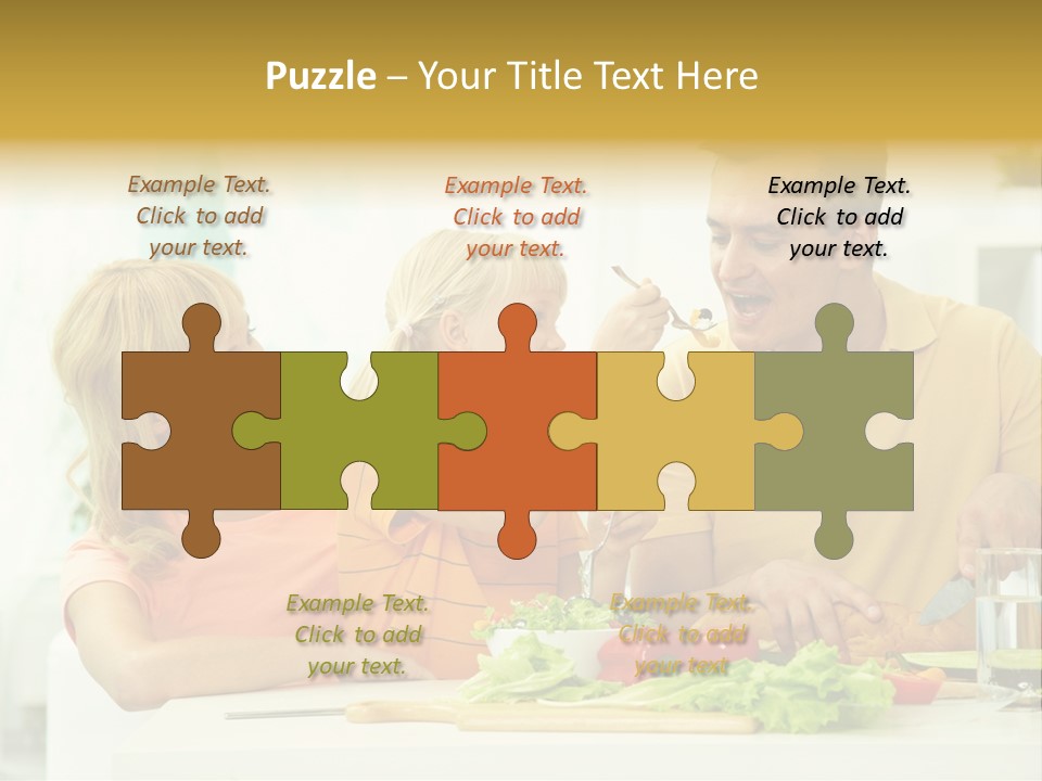 Girl Relationship Cutting PowerPoint Template