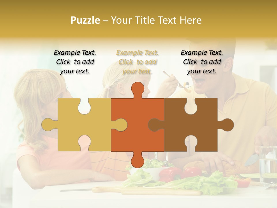 Girl Relationship Cutting PowerPoint Template