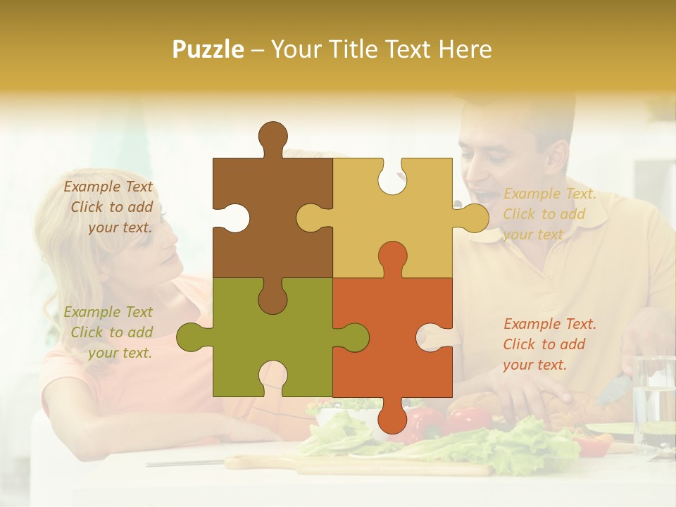 Girl Relationship Cutting PowerPoint Template