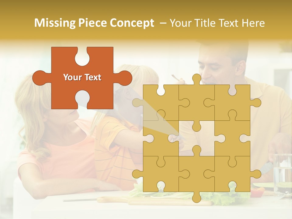 Girl Relationship Cutting PowerPoint Template