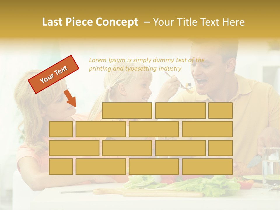 Girl Relationship Cutting PowerPoint Template