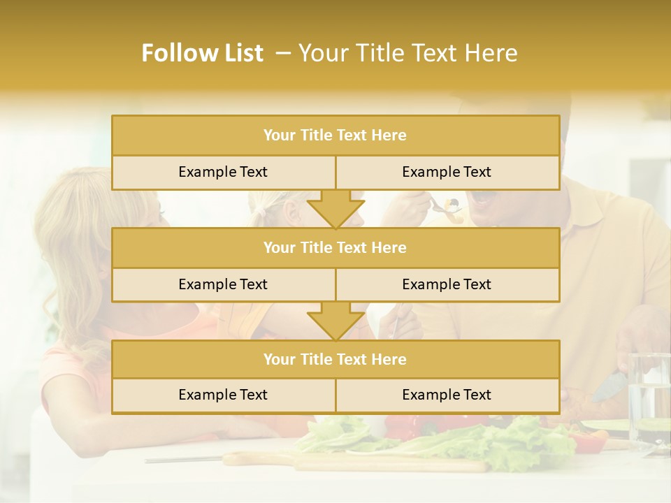 Girl Relationship Cutting PowerPoint Template