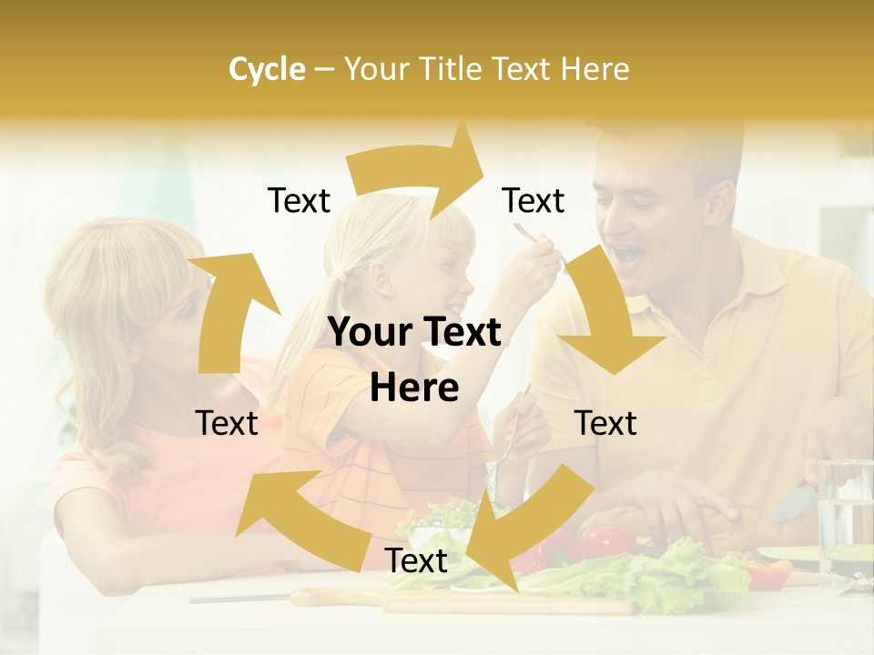 Girl Relationship Cutting PowerPoint Template