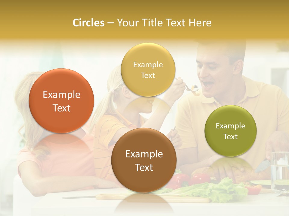 Girl Relationship Cutting PowerPoint Template