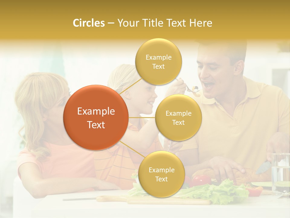 Girl Relationship Cutting PowerPoint Template