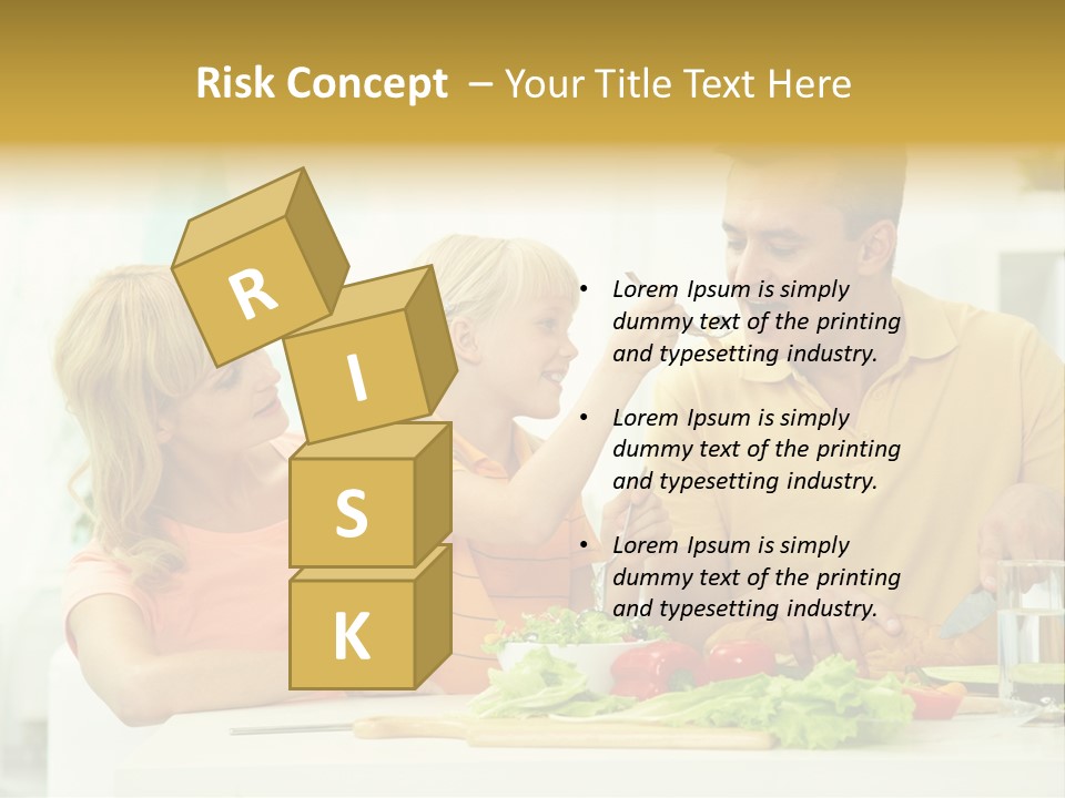 Girl Relationship Cutting PowerPoint Template