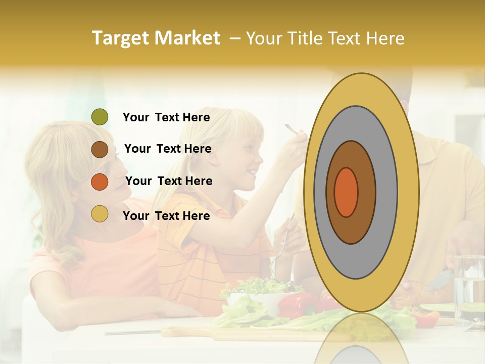 Girl Relationship Cutting PowerPoint Template