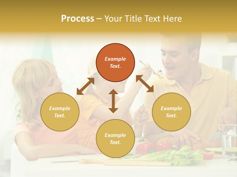 Girl Relationship Cutting PowerPoint Template