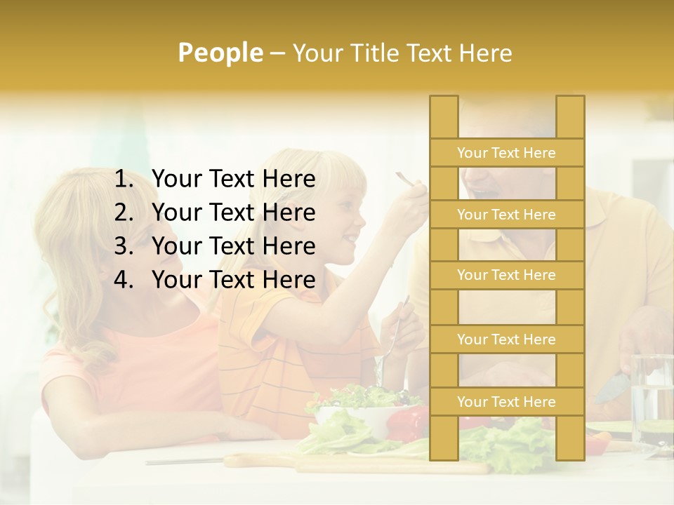 Girl Relationship Cutting PowerPoint Template