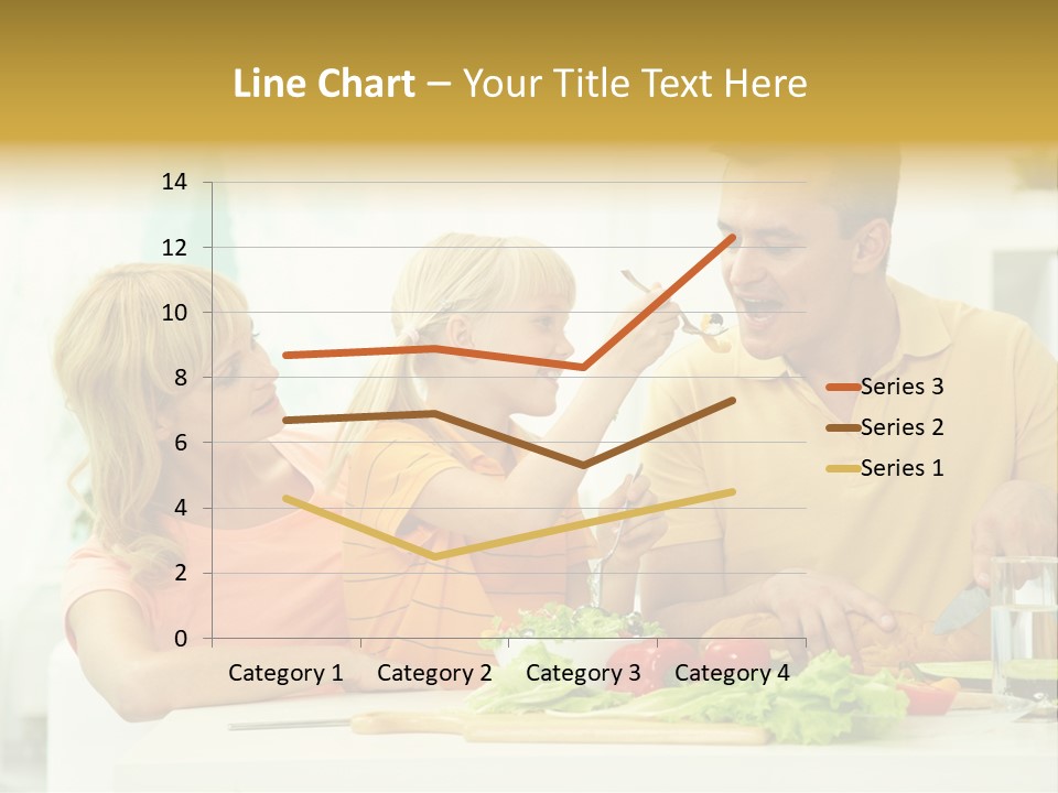 Girl Relationship Cutting PowerPoint Template