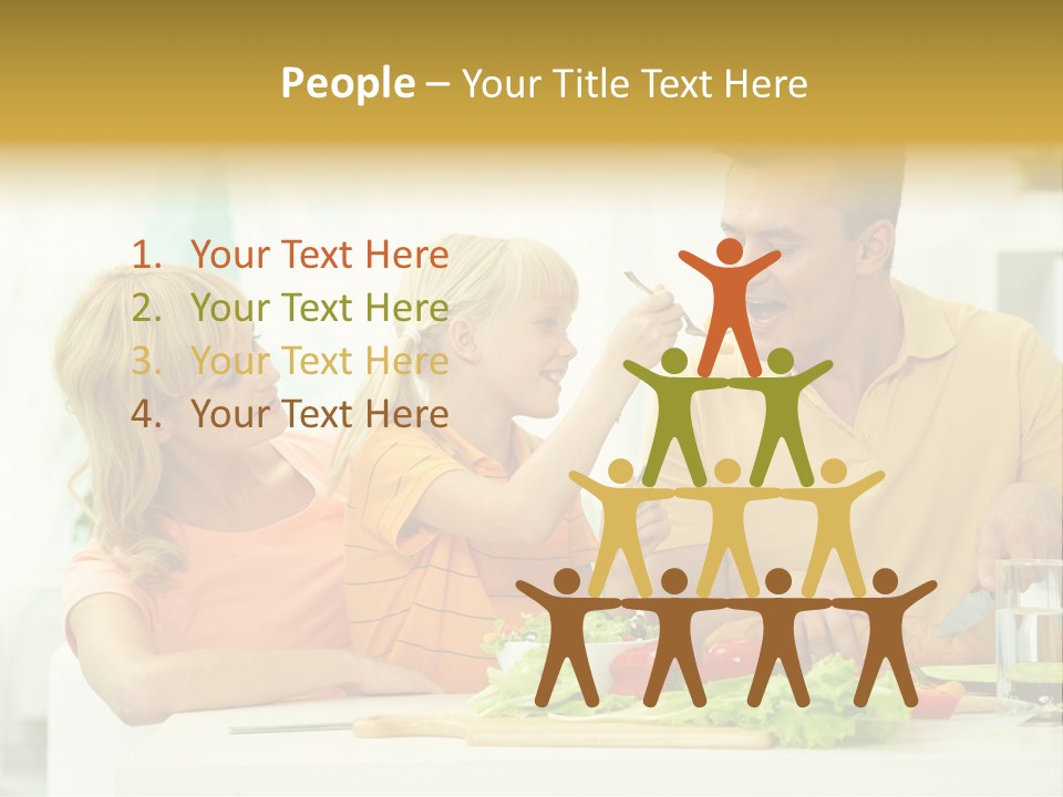 Girl Relationship Cutting PowerPoint Template