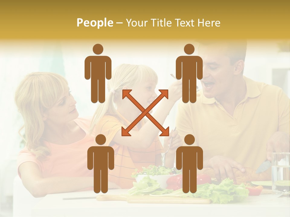 Girl Relationship Cutting PowerPoint Template