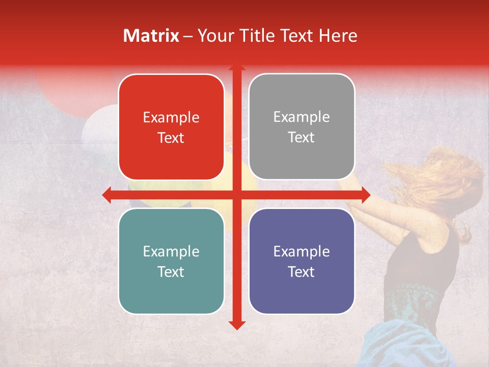 Smiling Wind Play PowerPoint Template