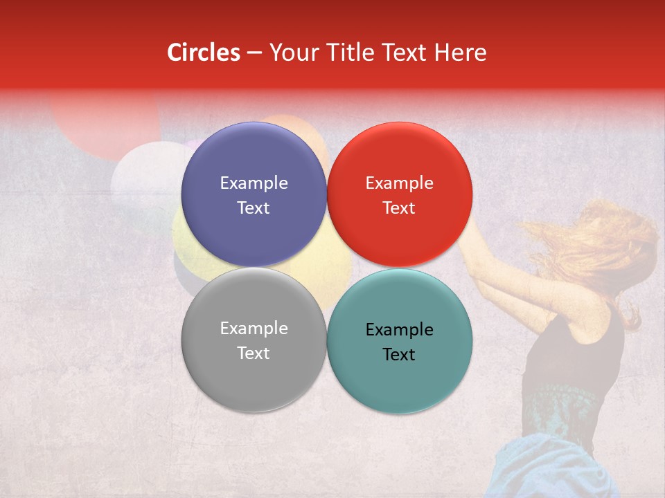 Smiling Wind Play PowerPoint Template