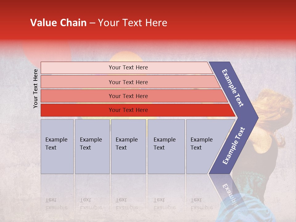Smiling Wind Play PowerPoint Template