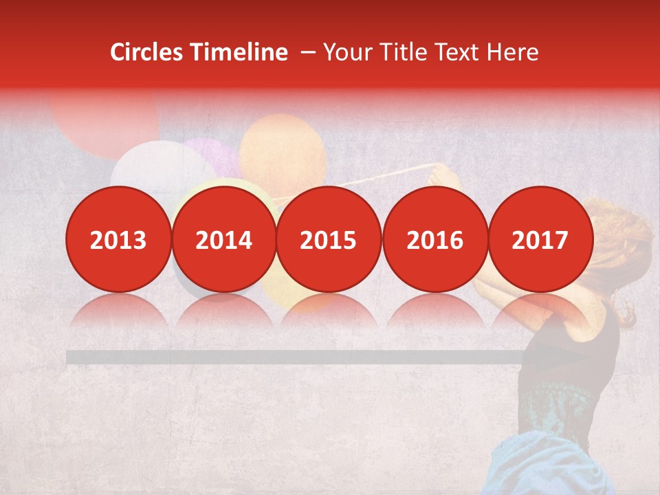 Smiling Wind Play PowerPoint Template