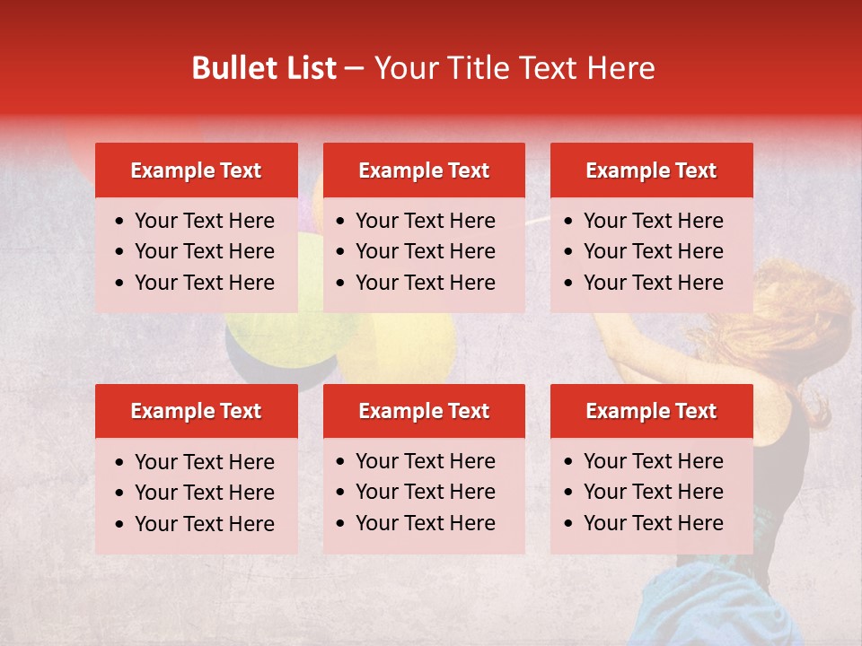 Smiling Wind Play PowerPoint Template