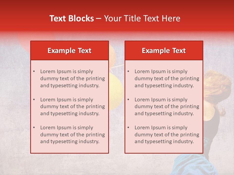 Smiling Wind Play PowerPoint Template