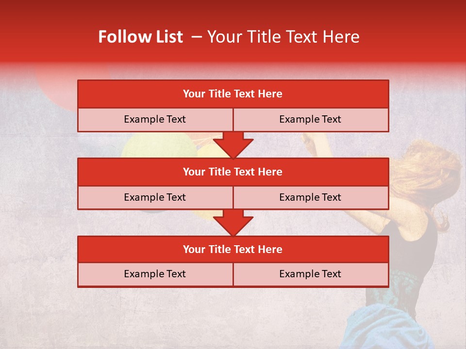 Smiling Wind Play PowerPoint Template