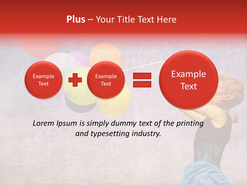 Smiling Wind Play PowerPoint Template