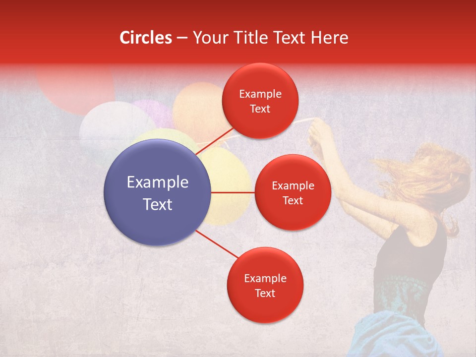 Smiling Wind Play PowerPoint Template