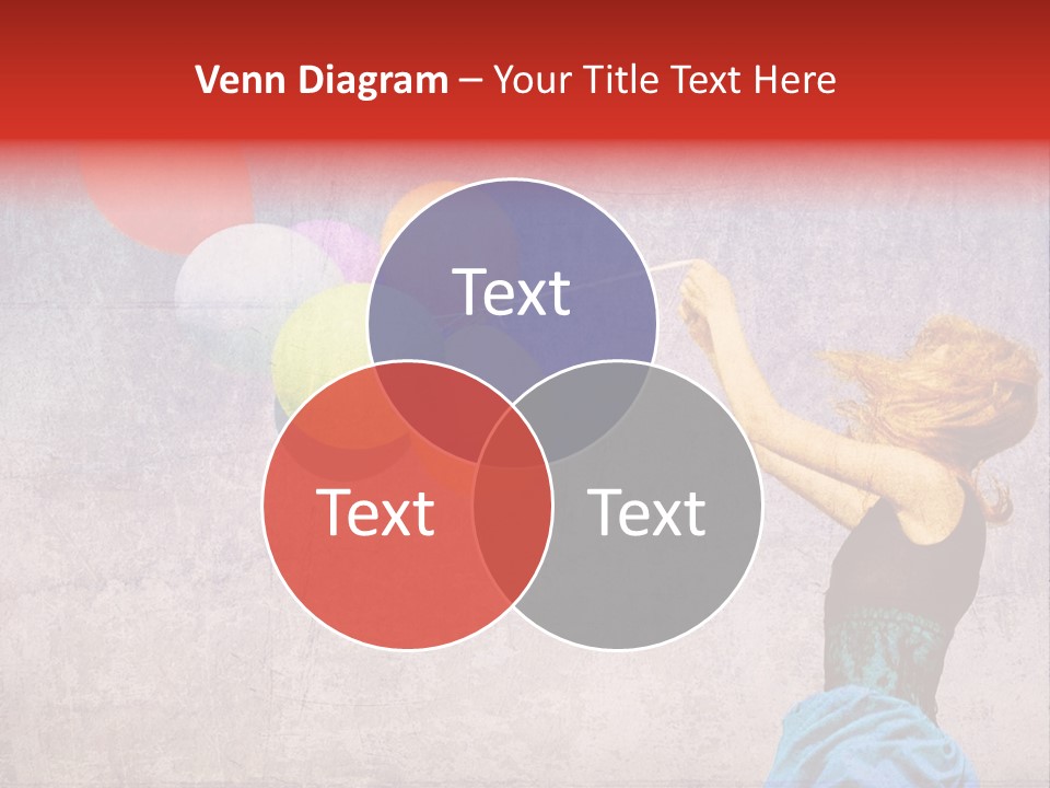 Smiling Wind Play PowerPoint Template