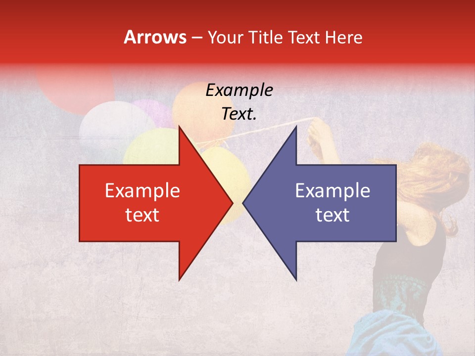 Smiling Wind Play PowerPoint Template