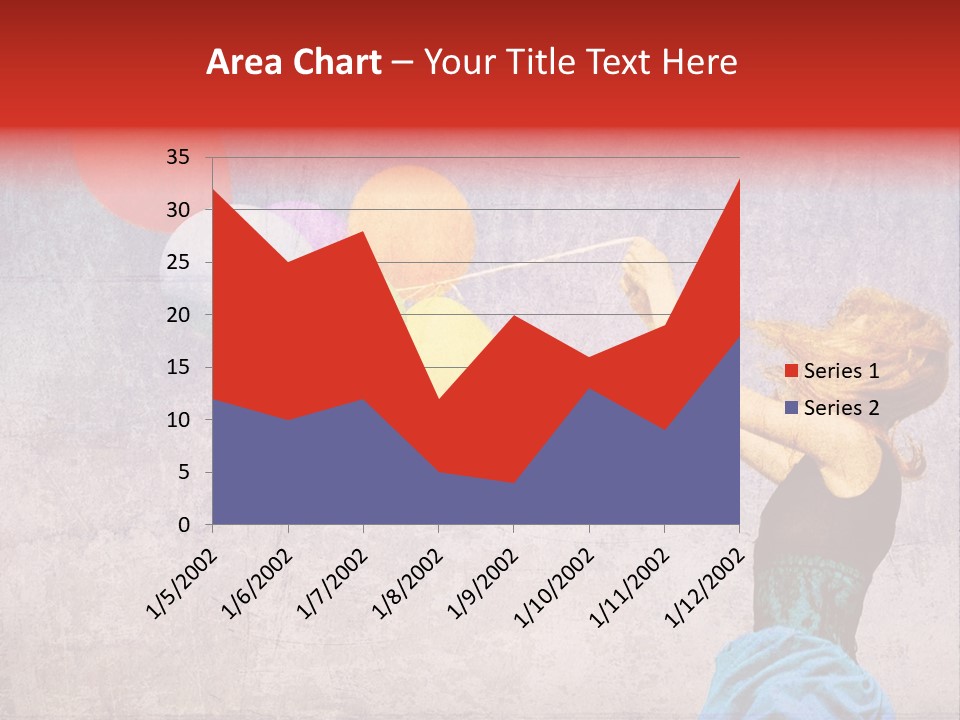 Smiling Wind Play PowerPoint Template