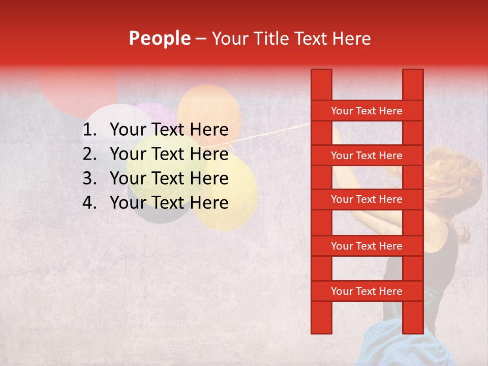 Smiling Wind Play PowerPoint Template