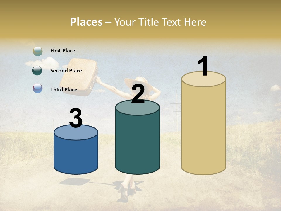 Way Redhead Free PowerPoint Template