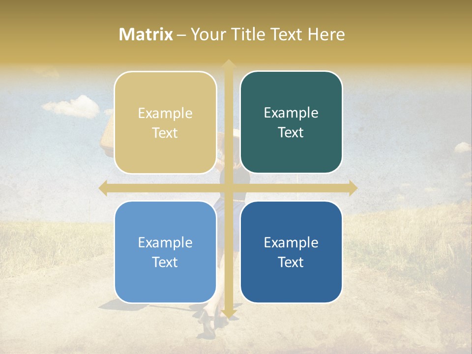 Way Redhead Free PowerPoint Template