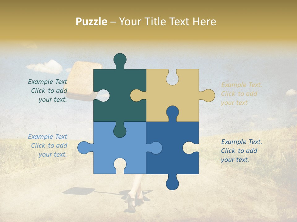 Way Redhead Free PowerPoint Template