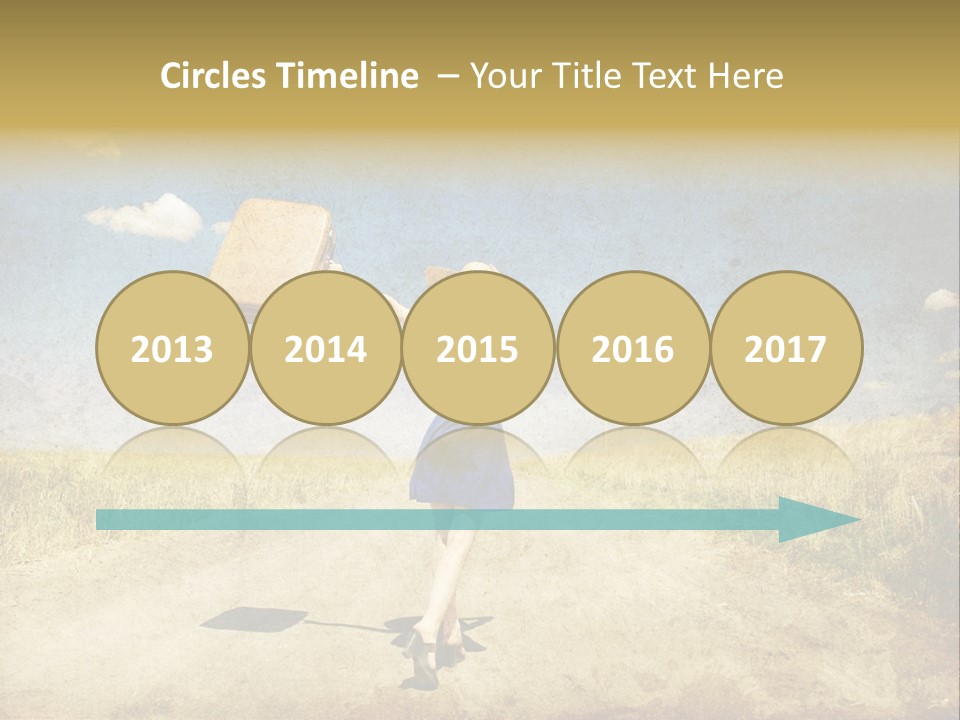 Way Redhead Free PowerPoint Template