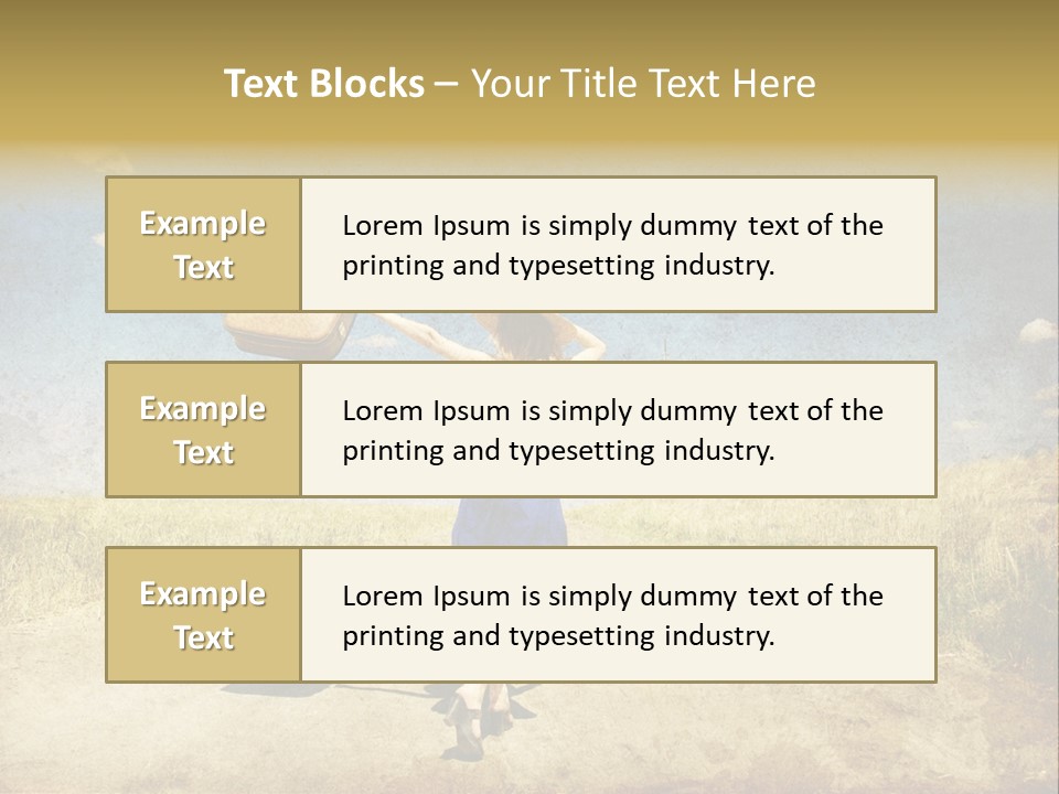 Way Redhead Free PowerPoint Template