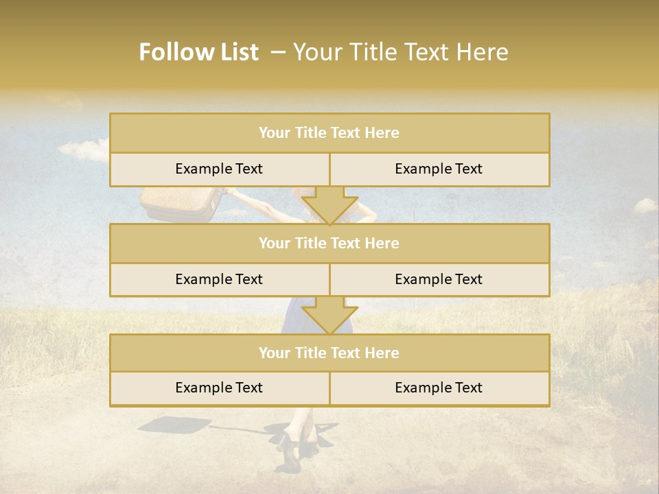 Way Redhead Free PowerPoint Template