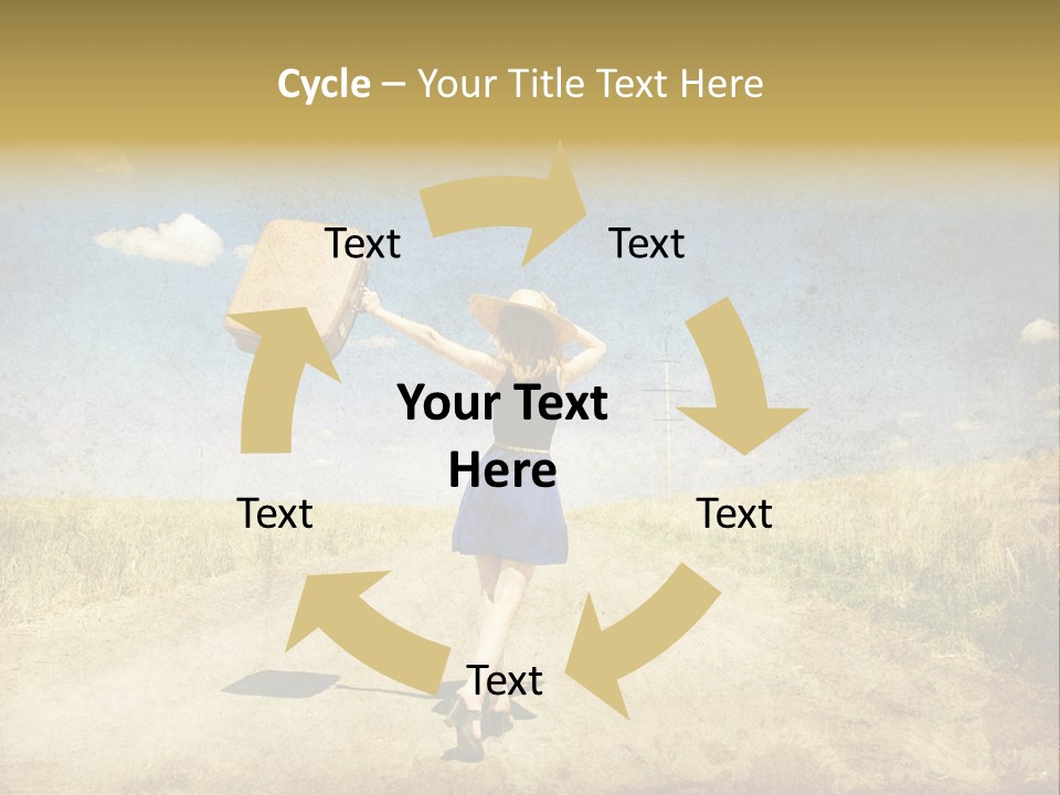 Way Redhead Free PowerPoint Template