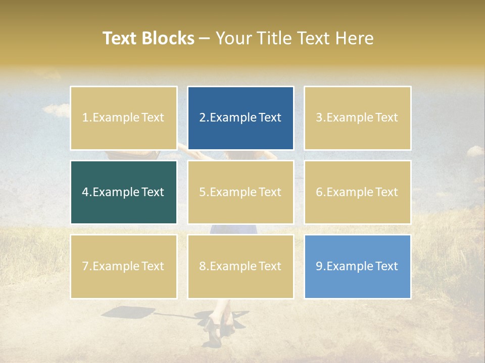 Way Redhead Free PowerPoint Template