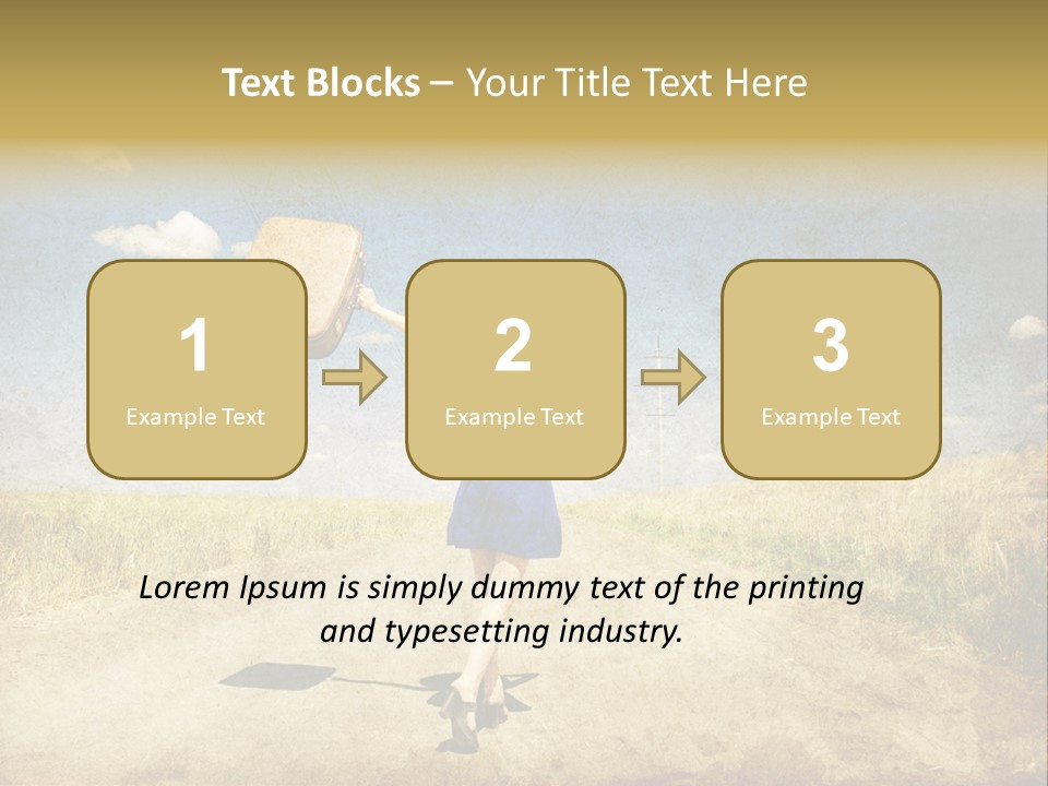 Way Redhead Free PowerPoint Template