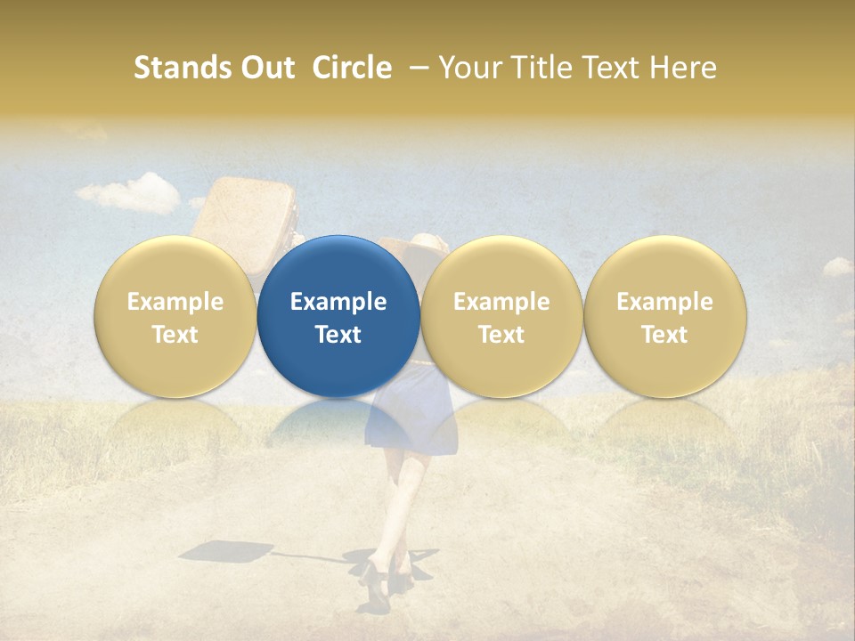 Way Redhead Free PowerPoint Template