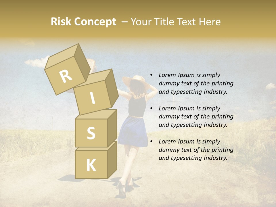 Way Redhead Free PowerPoint Template