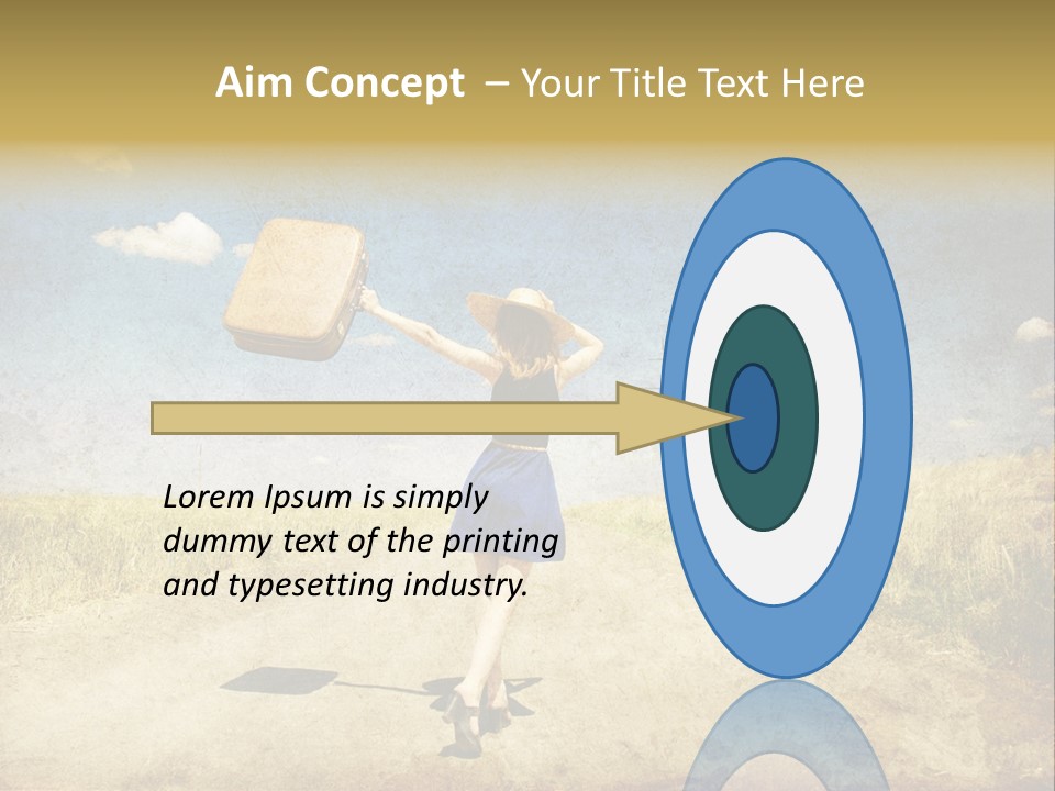 Way Redhead Free PowerPoint Template