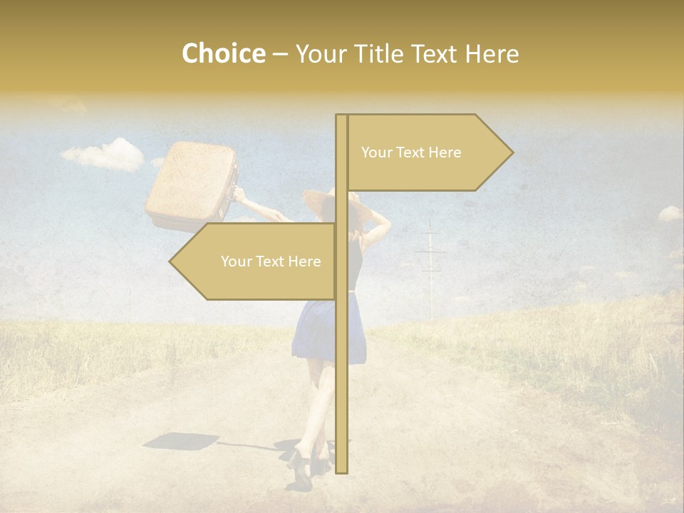 Way Redhead Free PowerPoint Template