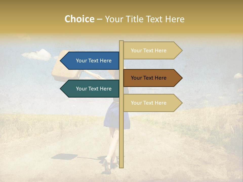 Way Redhead Free PowerPoint Template